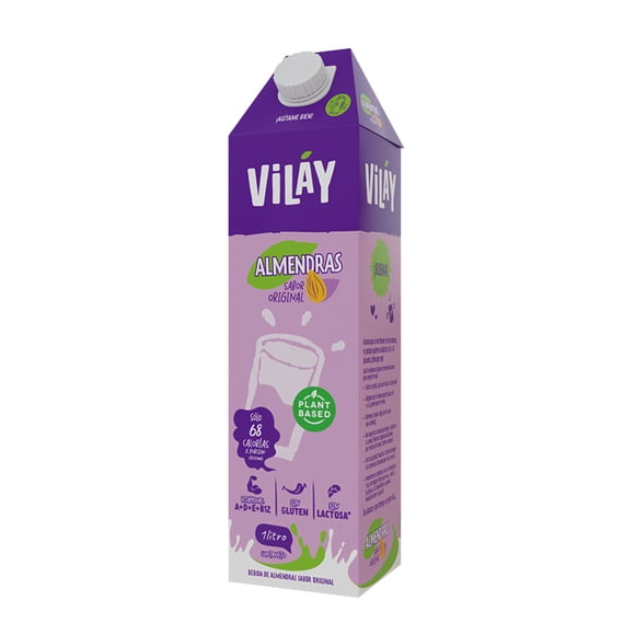 Bebida Vegetal Almendras Sabor Original, 1 L