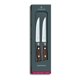 thumbnail image 1 of Set de cuchillos para carne Victorinox 13 cm, 2 piezas, mango de madera, 1 of 8