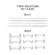 thumbnail image 2 of Set de 13 Protectores de Anillos ELETIUO, Metal y Espiral, 1‑6 mm, 2 of 8