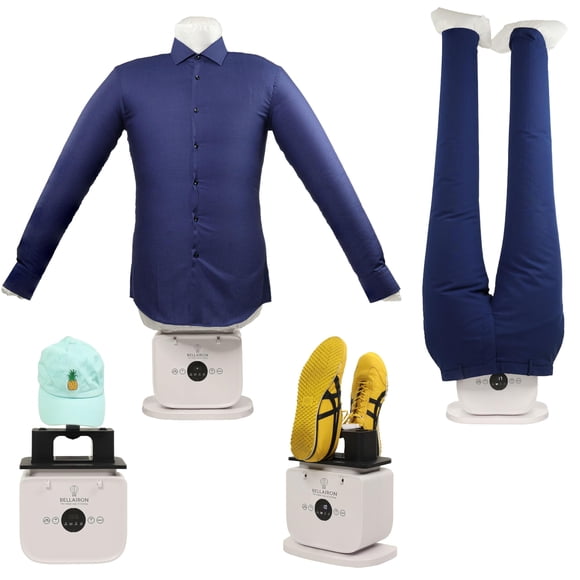 Secador automático de ropa con aire caliente y plancha Bellairon Original