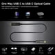 thumbnail image 4 of Cable de fibra óptica USB C Huaham 50 pies 10 Gbps USB 3.2 Gen2, 4 of 6