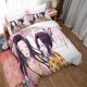 thumbnail image 2 of Butterfly-Shino-bu Poster Duv-et Cover 3 Piece B-ed SetRoo-m Atmo-sphere Decoratio-n Anime- perip-herals, 2 of 4