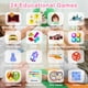thumbnail image 3 of Reloj inteligente Cosjoype Kids Game HD con pantalla táctil para niñas de 6 a 12 años, 3 of 7