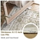 thumbnail image 5 of Alfombra Area Jinchan, lavable, 160 x 230 cm, de pelo bajo, resistente a las manchas, 5 of 7