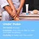 thumbnail image 3 of Crema para el cuidado de los pies ISDIN Uradin Podos en gel, 75 ml con 10% de urea, 3 of 8