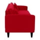 thumbnail image 5 of Sofa New Retro 3CG Felpa 00 Rojo, 5 of 6