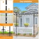 thumbnail image 4 of Postes para luces AILBTON de 3 m, soporte metálico para exteriores, paquete de 10, 4 of 7