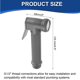 thumbnail image 2 of Kit de Rociador de Metal para Baño con Control de Presión de Agua Ajustable para Lavado de Cocina, Baño e Inodoro, Gris, 2 of 6