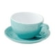 thumbnail image 4 of Taza De Café De Cerámica De 300 Ml Con Platillo Para Café Capuchino Azul, 4 of 5