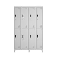Recilock - Lockers Metálicos: 4 Cuerpos Y 8 Puertas
