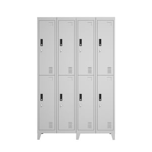 Recilock - Lockers Metálicos: 4 Cuerpos Y 8 Puertas