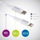 thumbnail image 2 of Cable Philips USB-C a Lightning de 1,2 m para iPhone, 2 of 7