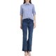 thumbnail image 2 of INSPIRE CHIC Camisas de Mujer con Botones, Mangas Largas Enrollables, Cuello con Solapa, Talla M Azul, 2 of 8