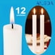 thumbnail image 1 of Aileda Pack 12 De Velas Grandes/velas Blancas-larga Duración 20x2cm, 1 of 6