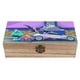 thumbnail image 1 of Battle Kitty Caja Organizadora de Madera Rústica - Caja Decorativa Multifuncional para Escritorio, Hogar, Oficina, Joyas y Manualidades, 1 of 6