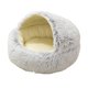thumbnail image 1 of Cama Redonda De Felpa Para Perros Y Gatos, Nido De Cueva Para Dormir, Cálido Y Esponjoso, 1 of 5
