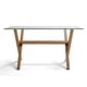 thumbnail image 2 of Mesa Rectangular Xinia 140x 90cm | Vidrio Templado | cafe 140x90, 2 of 3