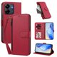 thumbnail image 2 of Funda con Billetera para [Xiaomi Redmi 13C 4G/5G] con Bolsillo Zipper y Tarjetero Rojo, 2 of 6