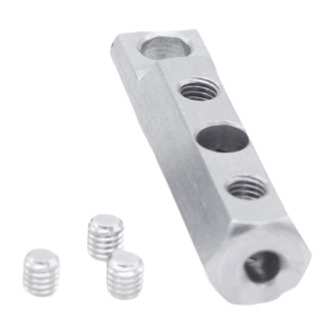 Ioensy - Sistema De Polea Con Cable De Pesas Para Gimnasio Diy Terminal De Cable Para Hombro Bíceps Conector De 80 Mm Para Interiores