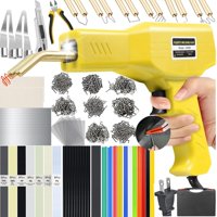 Soldadora De Plástico Vctselity 220 W 2 En 1 Con 1000 Grapas Calientes