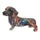 thumbnail image 3 of Adorno De Perro Salchicha, Estatua Artística De Animal Para Armarios, Estantes, Armarios De Dormitorio, 3 of 5