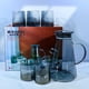 thumbnail image 3 of Juego de Jarra De Vidrio Elegante Con Tapa y 6 Vasos, 3 of 7