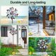 thumbnail image 5 of Wind Spinner Lariander Outdoor, metal, 214 cm, para patio y jardín, 5 of 7