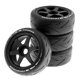 thumbnail image 2 of 4 Reemplazos De Neumáticos De Rueda De Goma Para Coche De Control Remoto 1/8 DIY Modificado Negro, 2 of 5
