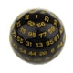 thumbnail image 2 of Dados Acrílicos De Múltiples Caras Para Tablero De Mesa Juego De Rol Bar Club Amarillo, 2 of 5