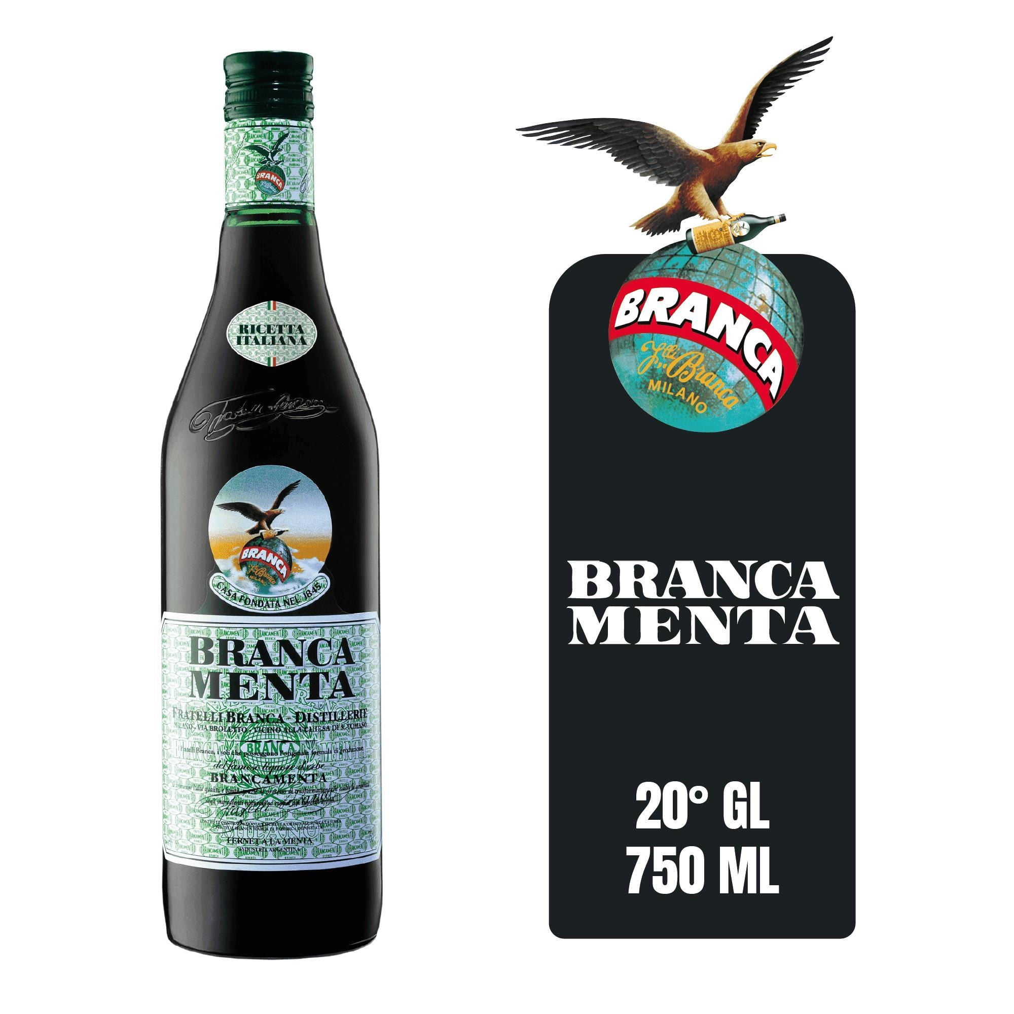 Branca - Licor De Menta 26° Botella