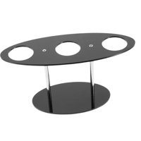 Bothyi - Soporte De Cono De Helado Soporte De Cono De Gofre Soporte De Comida Para Decoración De Cumpleaños Negro