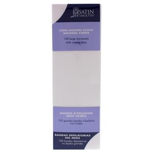 Satin Smooth - Tiras De Encerado De Tela No Tejida De Para Mujer - Paquete De Tiras