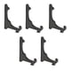 thumbnail image 4 of 5pcs Placa De Plástico Plegable Pantalla Caballete Soporte Foto Soporte Estante Negro10cm, 4 of 5