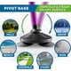 thumbnail image 4 of Bastón HONEYBULL plegable ajustable morado, 4 of 8