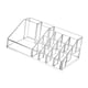 thumbnail image 2 of Organizador de maquillaje, soporte para brillo de labios, organizador de 16 rejillas, decoración acrílica para tocador, encimera, tubos de lápiz labia, 2 of 5