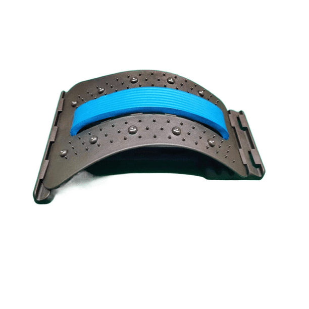 1pcs Back Relief, Lumbar Ache Massage Supporter With 4 Adjustable Settings, Portable Massager For Home Use