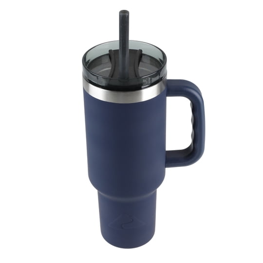 Vaso Con Asa Azul De Acero Inoxidable Ozark Trail