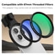 thumbnail image 4 of Kit de filtro CPL para lente de celular K&F CONCEPT de 67 mm para iPhone, 4 of 7