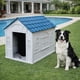 thumbnail image 5 of Casa Para Perro Grande Cool Pets 98x84x82Cm Techo Azul, 5 of 8