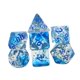 thumbnail image 1 of 7 Dados Poliédricos Acrílicos, Regalos Para Ni?os, Juguetes, Accesorios Para Beber, Entretenimiento, Azul, 1 of 5