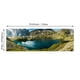 thumbnail image 1 of 1pc Canvas Painting, Lake Forest Mountain Scenery Painting, Wall Art Decor, For Living Room, Bedroom, No Frame, 19.68*59.05inch, 1 of 5