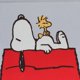 thumbnail image 3 of Cubo de almacenamiento Lambs & Ivy Snoopy plegable con asas de 30 x 28 x 23 cm, 3 of 4