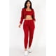thumbnail image 1 of Conjunto de Camisola Corta de Felpa Francesa con Chaqueta con Cremallera y Joggers, 1 of 2