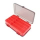 thumbnail image 2 of Caja De Aparejos De Pesca Bandeja De Almacenamiento De Aparejos De Herramientas Contenedor De Almacenamiento De Aparejos De Pesca Rojo, 2 of 5