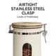 thumbnail image 2 of Bote De Café Con Ventana Tarro De Azúcar De 650 Ml Inoxidable, 2 of 6