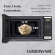 thumbnail image 5 of Horno Microondas Farberware 1.6 Pies Cúbicos 1100W Acero Inoxidable, 5 of 6