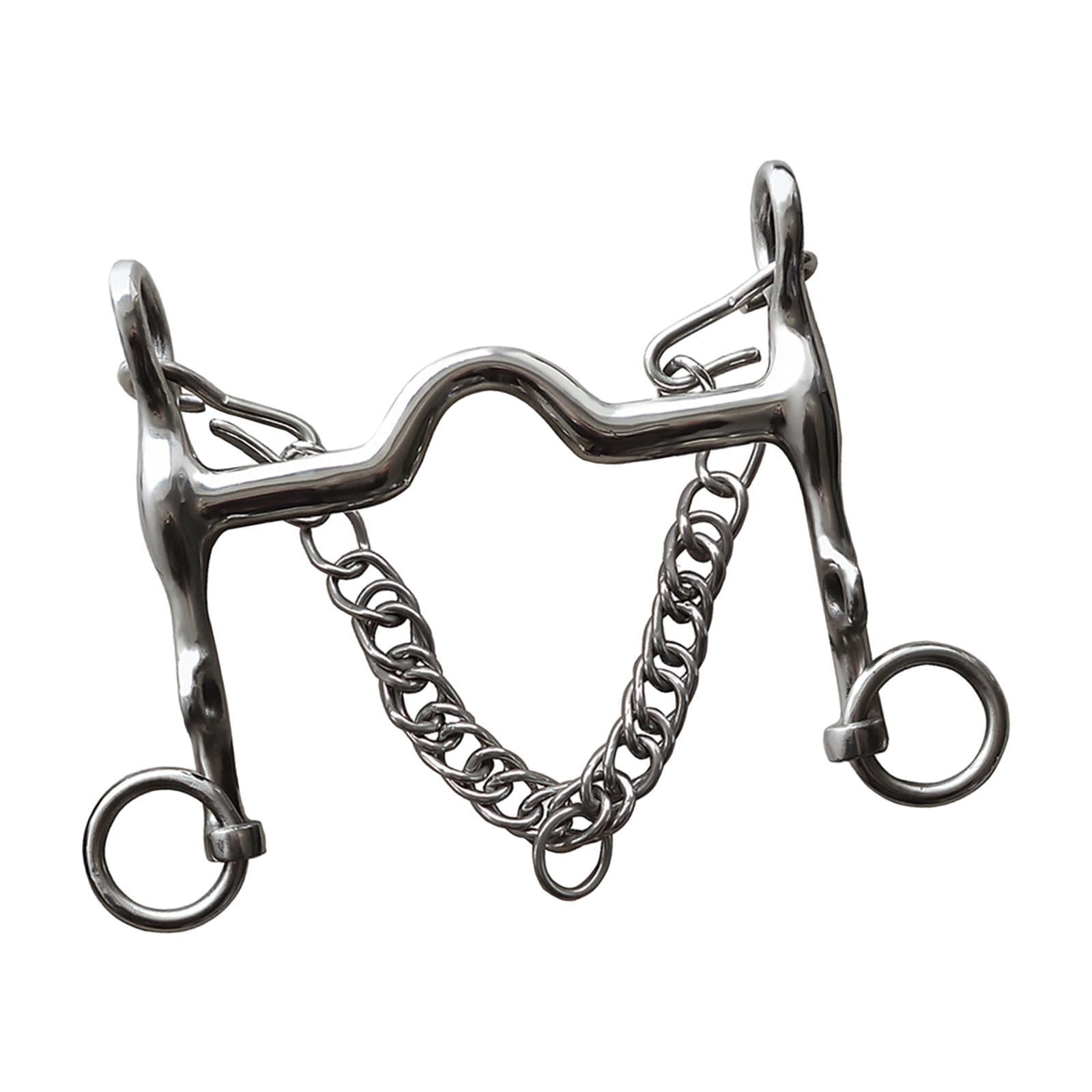 Bocado De Acero Inoxidable Para Caballos, Equipo De Entrenamiento Para Exteriores