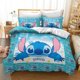 thumbnail image 1 of Lilo & Stitch Quilt Duvet Cover Set Bedspread Comforter Cover3-Piece Bedding Set, 1 of 4