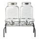 thumbnail image 4 of Dispensador De Bebidas De 2 Piezas, Dispensador De 4L Por Tarro Con Soporte Para Té, Jugo, Bebida, Grifo De Acero, 4 of 5