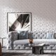 thumbnail image 5 of Panel de pared 3D Art3dwallpanels, diseño diamante de PVC, 33 piezas, 30 x 30 cm, 5 of 9